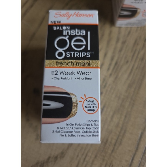 Sally Hansen Salon Insta Gel Strips #210 Commander In Chic - Picture 3 of 5